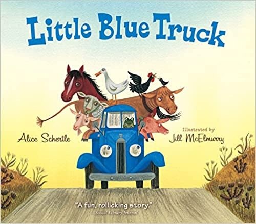 童书：Little Blue Truck Board Book