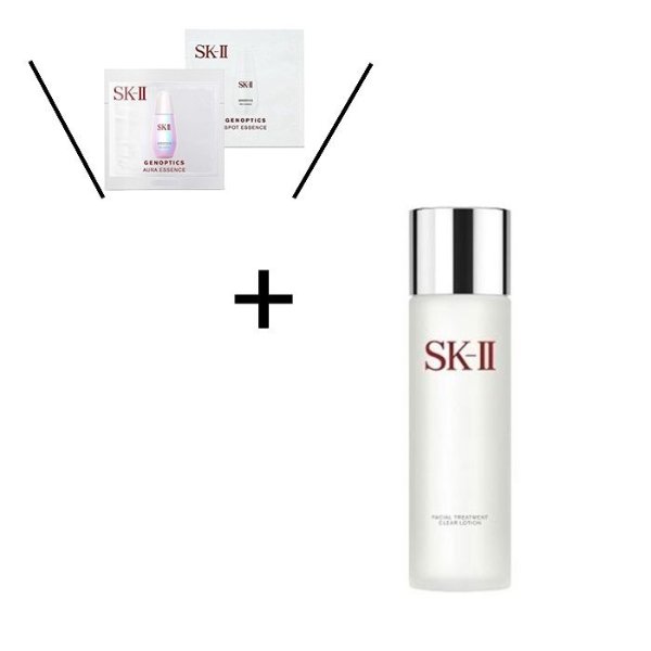 Facial Treatment Clear Lotion (Japan Domestic Version) 230ml (Gift with Aura Essence 0.7ml + Spot Essence 0.7ml)($10 value)