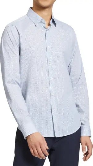Irving Micro Check Standard Fit Shirt