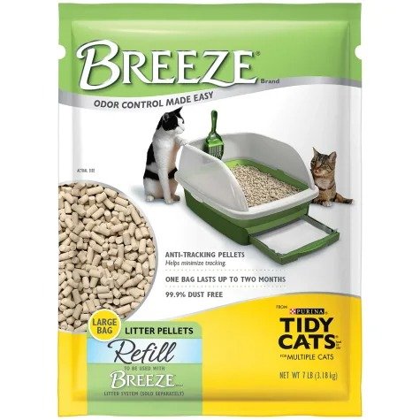 Tidy Cats Breeze Pellets Refill Litter for Multiple Cats, 7 lbs. | Petco