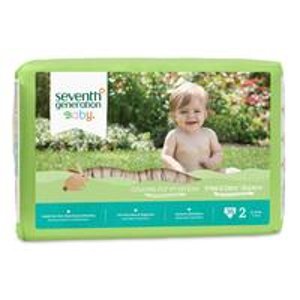 Seventh Generation Free and Clear Baby Diapers size 2 144-ct