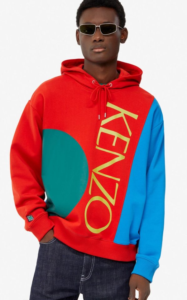 Colorblock hoodie sweatshirt