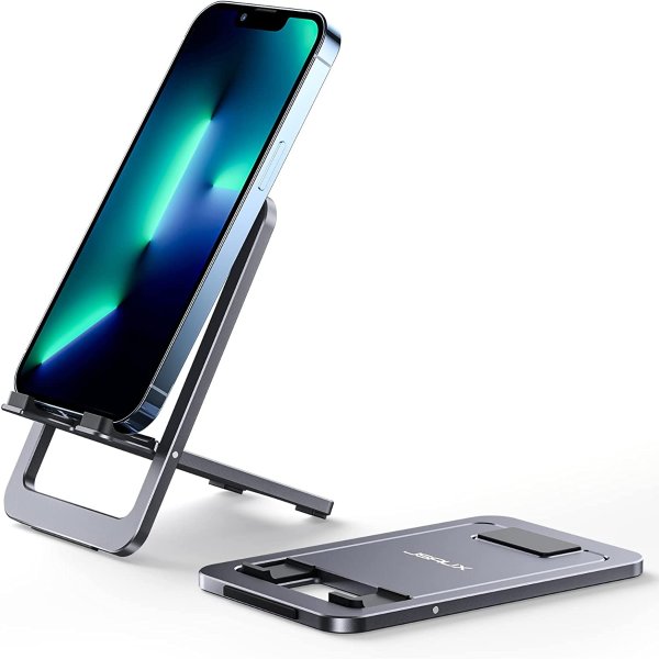 Foldable Aluminum Adjustable Phone Holder Stand