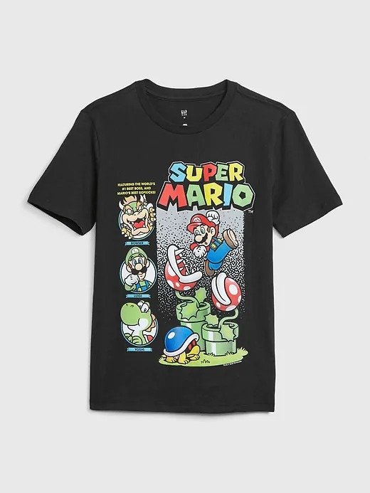 Super Mario 儿童T恤