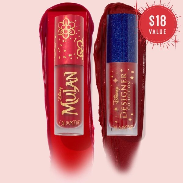 Disney Classic Reds - Lux Lipstick Set