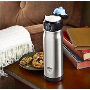 Thermos 16 Ounce Stainless Steel Commuter Bottle, Stainless Steel