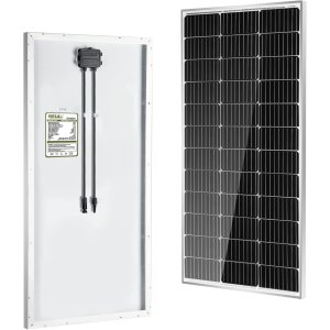 HQST 9BB Cell 100W Solar Panel 12V 100 Watt