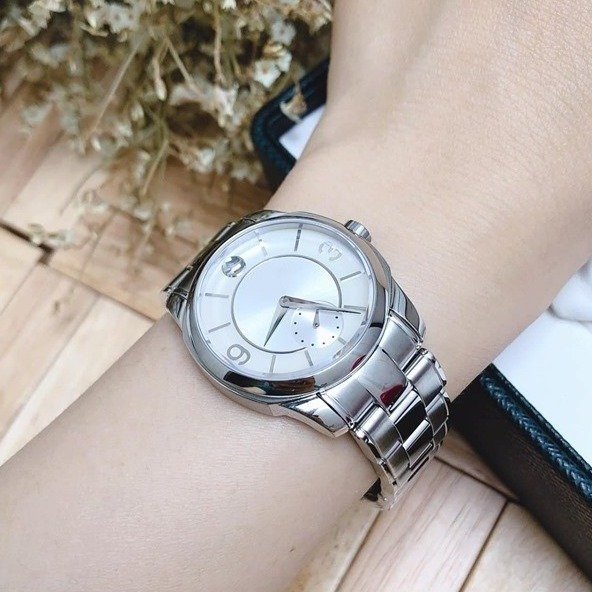 LX Silver Dial Stainless Steel Ladies Watch 0606618