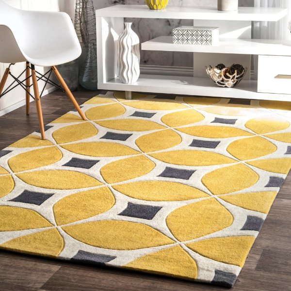 Hand-Tufted Gabriela Area Rug - Contemporary - Area Rugs - by nuLOOM