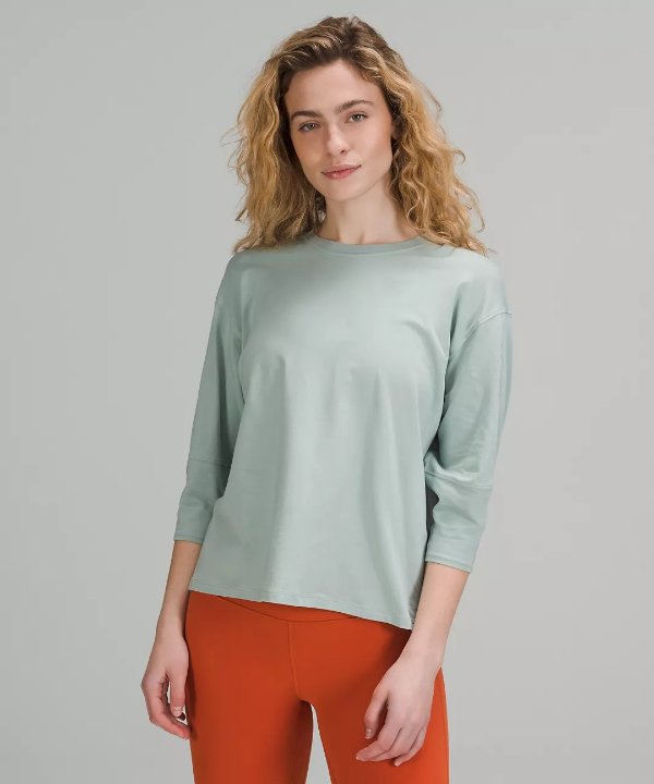 LA 3/4 Sleeve Crewneck Shirt | Women's Long Sleeve Shirts | lululemon