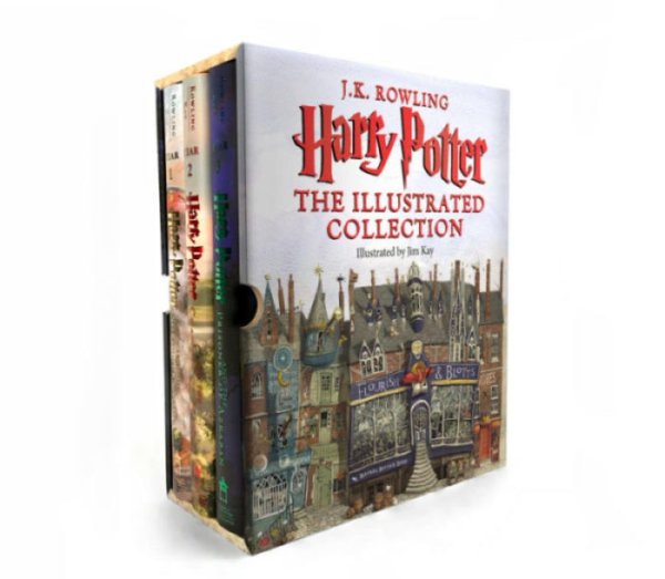 Harry Potter: 插画版本 1-3 盒装