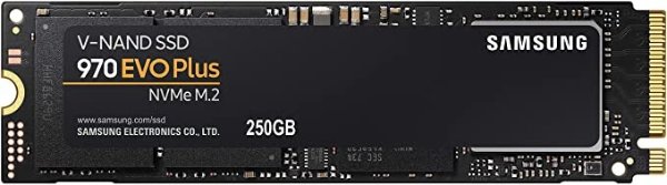 970 EVO Plus 250GB PCIe NVMe M.2 Internal SSD