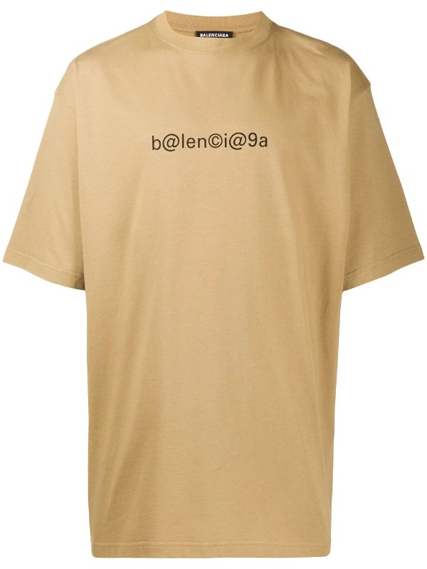 symbolic large fit T-shirt