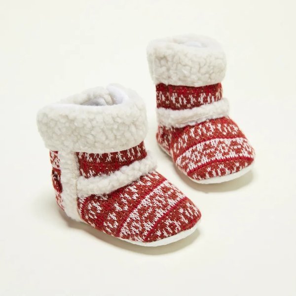 Baby / Toddler Christmas Velcro Closure Prewalker Shoes