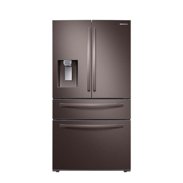 28 cu. ft. 4-Door French Door Refrigerator with FlexZone™ Drawer in Tuscan Stainless Steel Refrigerator - RF28R7201DT/AA | Samsung US