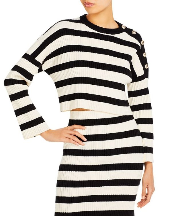 Striped Cropped Sweater - 150th Anniversary Exclusive