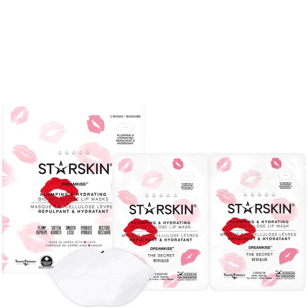 Dreamkiss Plumping and Hydrating Bio-Cellulose Lip Mask 0.18 oz
