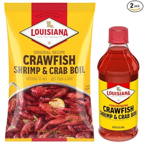 Louisiana Fish Fry Products小龙虾调味料 2件套
