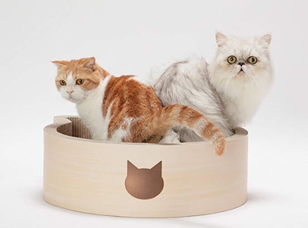猫咪造型瓦楞纸猫窝