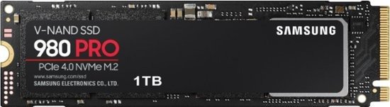 980 PRO 1TB PCIe 4.0 NVMe 固态硬盘