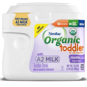 Similac 雅培有机婴幼儿奶粉，含A2牛奶蛋白  23.2oz x 6盒