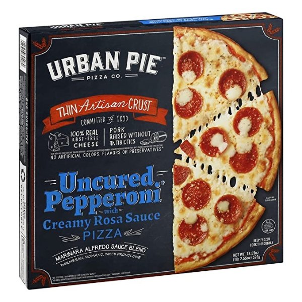 Urban Pie Pepperoni with Creamy Rosa Sauce Pizza, 18.55 OZ