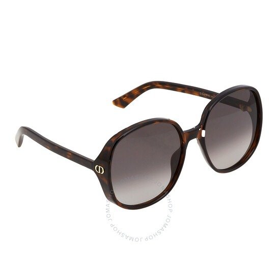 Gradient Smoke Oversized Ladies Sunglasses DDOLL R1U 20A1