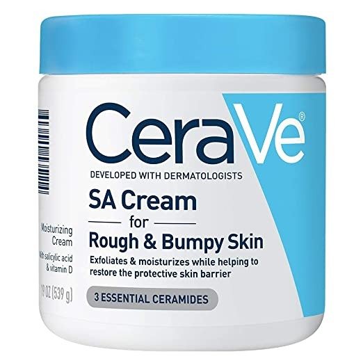 SA Cream | 19 oz | Renewing Salicylic Acid Body Cream for Rough & Bumpy Skin | Fragrance Free