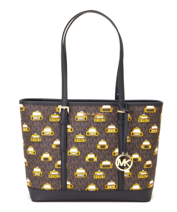 Brown & Yellow Taxis Tote