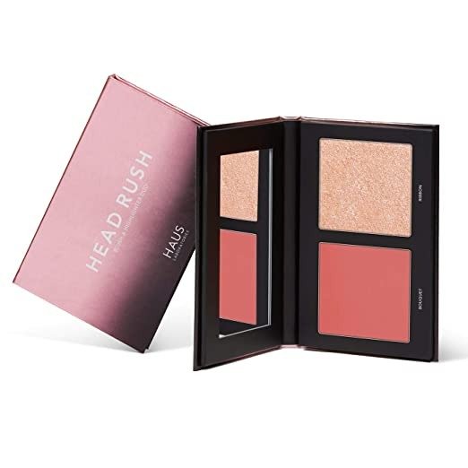 by Lady Gaga: HEAD RUSH BLUSH DUO | HEAT SPELL BRONZER DUO, Highlighter Cheek Duos Available in Multiple Colors, True-Color Matte Blush or Powder Matte Bronzer, Vegan & Cruelty-Free