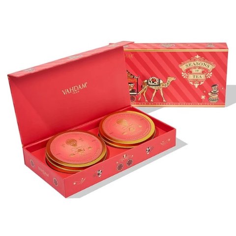 Seasons of Tea - 2 Tin Caddy