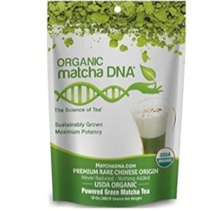 MatchaDNA 有机抹茶粉12oz 做抹茶拿铁、甜点等多种用途