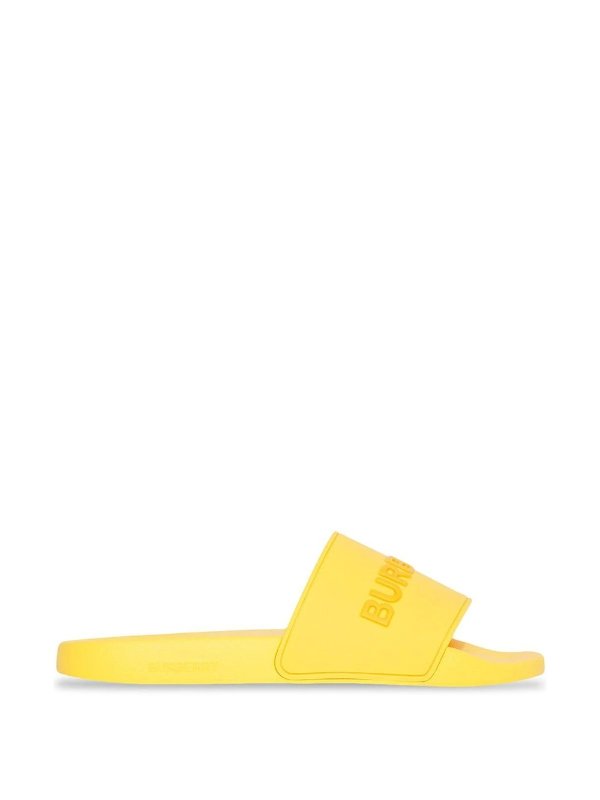 Furley Solid 拖鞋 黄色