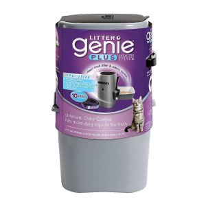 Litter Genie Plus Cat Litter Disposal System in Silver
