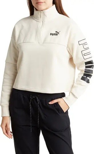 Colorblock High Neck Pullover