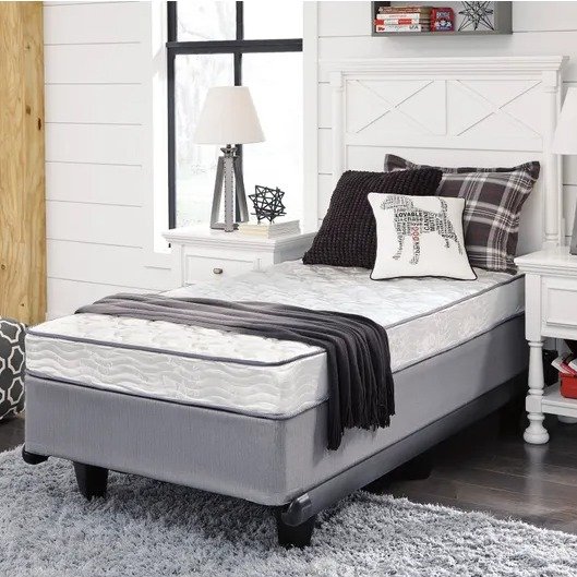 Queen Ashley Sierra Sleep Sierra 6 Inch Firm Bed in a Box Mattress