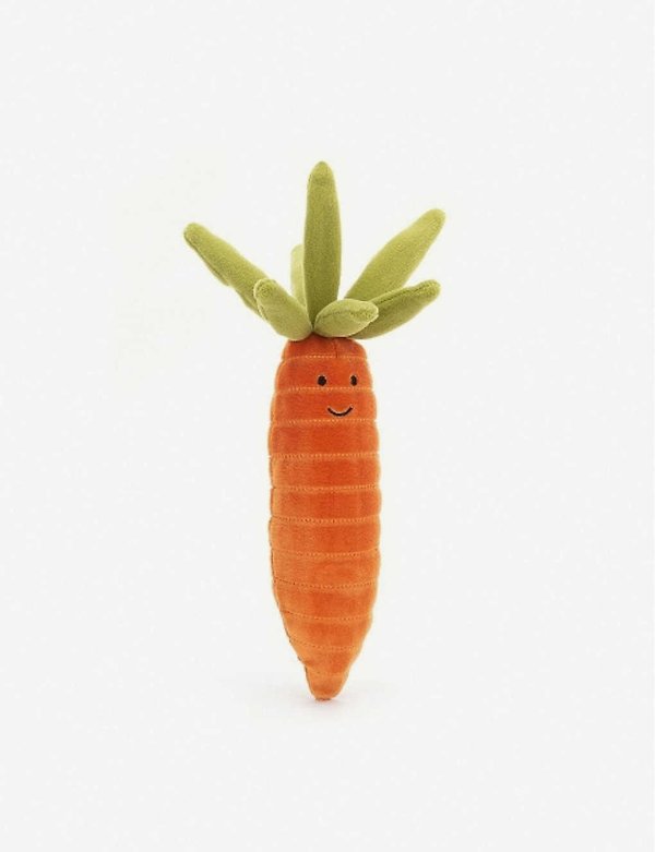 Vivacious Vegetable Carrot soft toy 17cm
