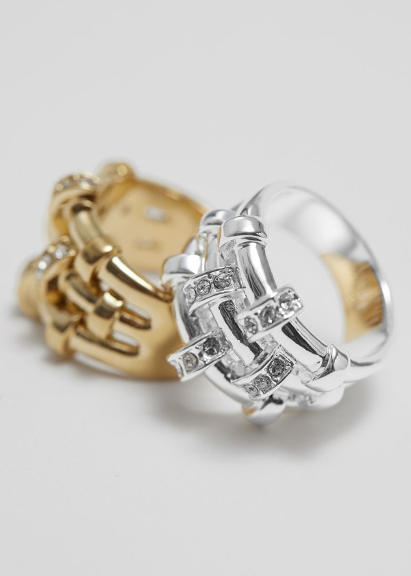 Crystal Adorned Ring