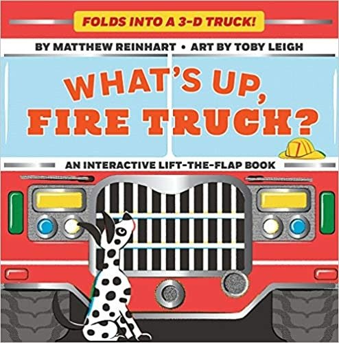 儿童3D折叠童书：What's Up, Fire Truck?