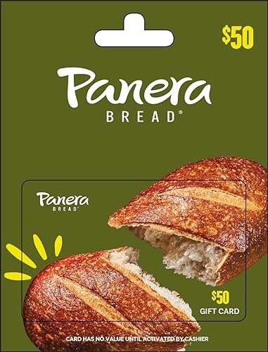 Panera Bread $50 礼卡