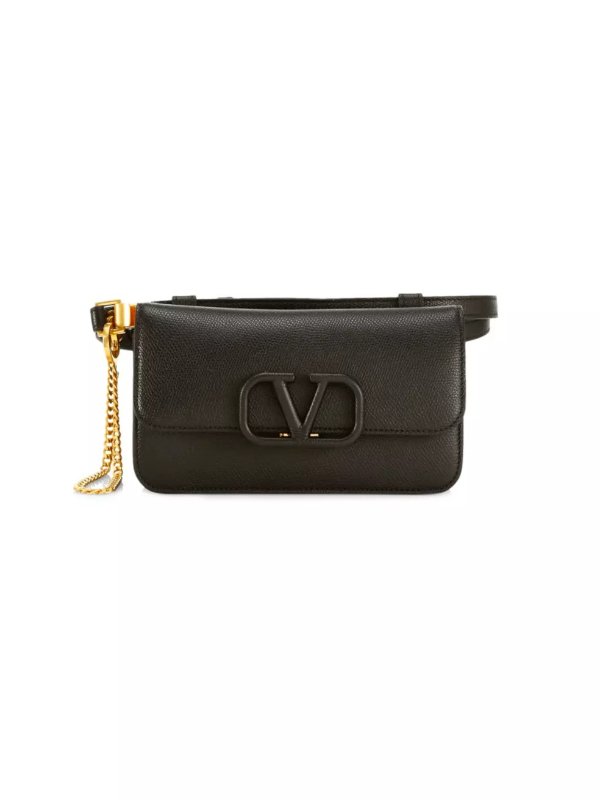 -Garavani VSling Leather Belt Bag