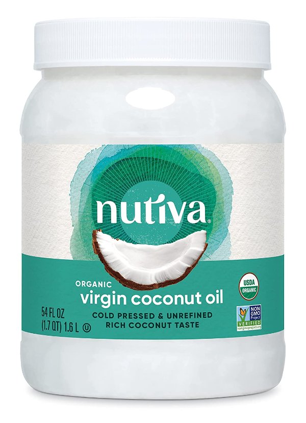 Organic Cold-Pressed Virgin Coconut Oil, 54 Fl Oz