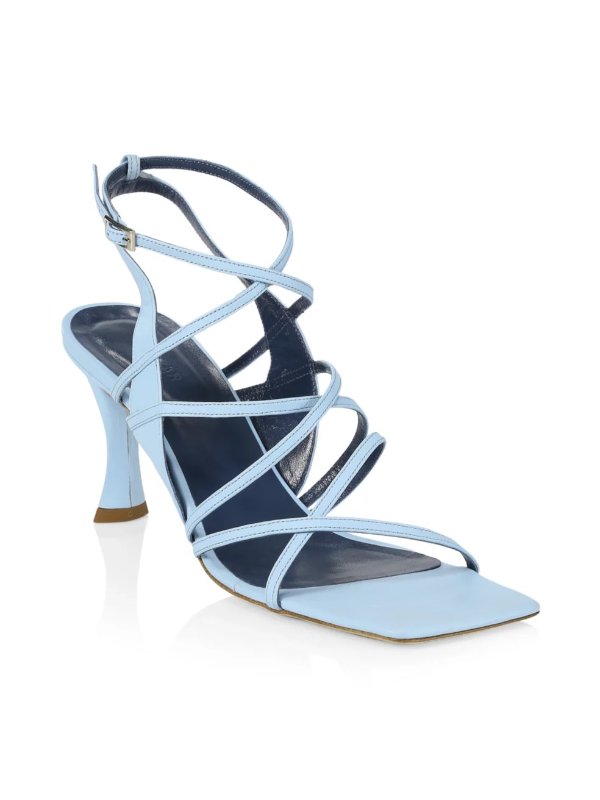 - Christina Strappy Leather Sandals
