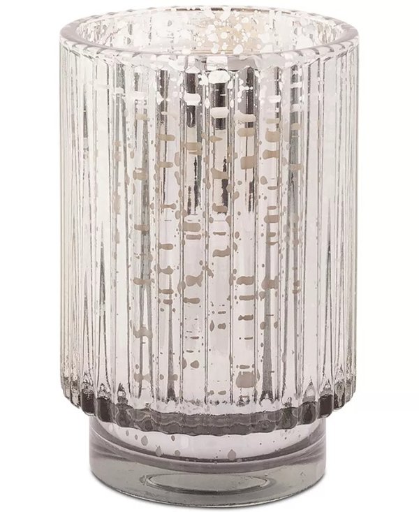 Cypress Fir Mercury-Glass Candle, 12-oz