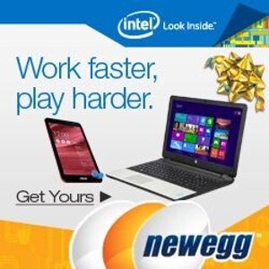 Newegg精选Intel核心平台平板电脑、笔记本电脑及台式电脑大促销