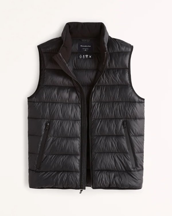 Men's PrimaLoft® Lightweight Puffer Vest | Men's Clearance | Abercrombie.com