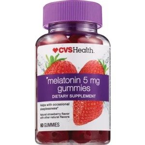 Great Tasting Melatonin Gummy Sleep Aid Strawberry
