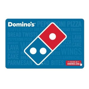 Domino's $25 电子礼卡 折扣特惠
