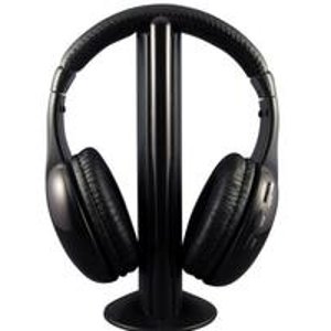 Vibe HI-FI 5 in 1 Wireless Headphones for FM, Mp3, TV, CD/DVD, PC, Audio