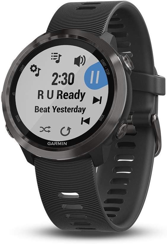 Forerunner 645 Music, GPS Running Watch with Contactless Payments, Wrist-Based Heart Rate and Music, Slate